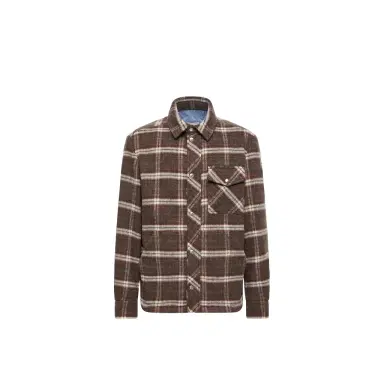 Moncler Check Wool Shirt Jacket | Thumbnail 1