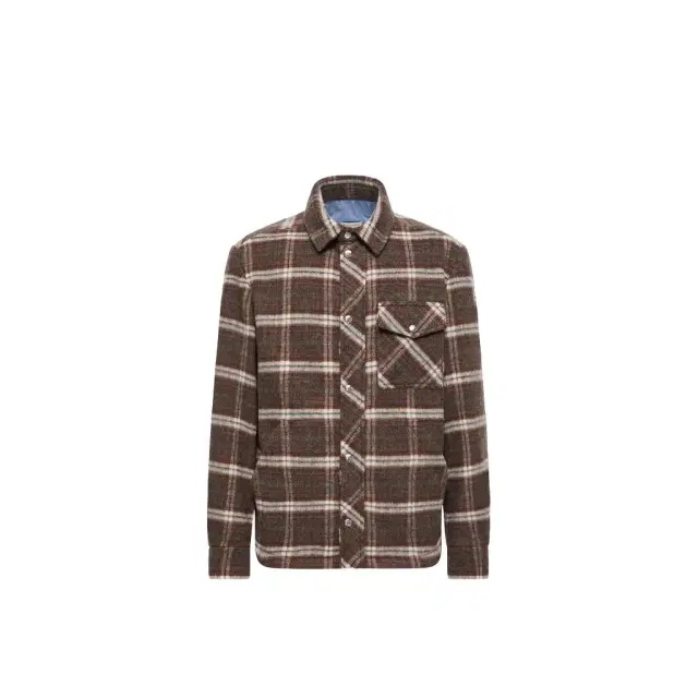 Check Wool Shirt Jacket Check Wool Shirt Jacket