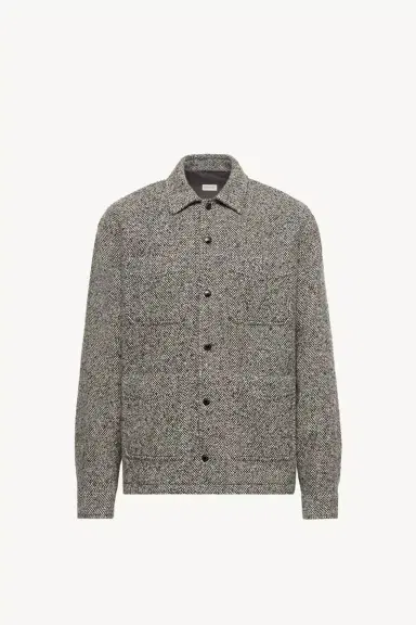 Moncler Melange Wool Blend Shirt Jacket | Thumbnail 2