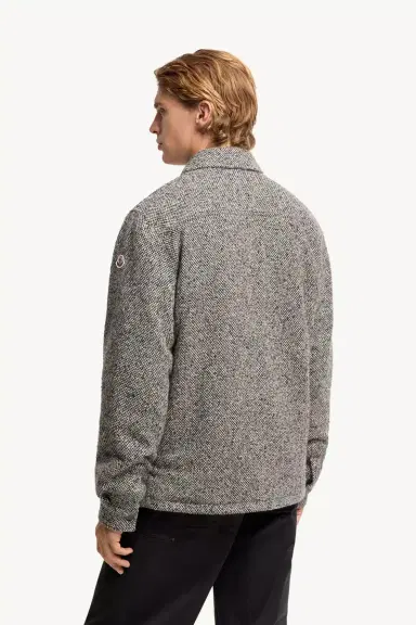 Moncler Melange Wool Blend Shirt Jacket | Thumbnail 6