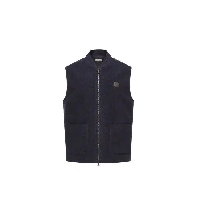 Moncler Wool Zip-up Vest