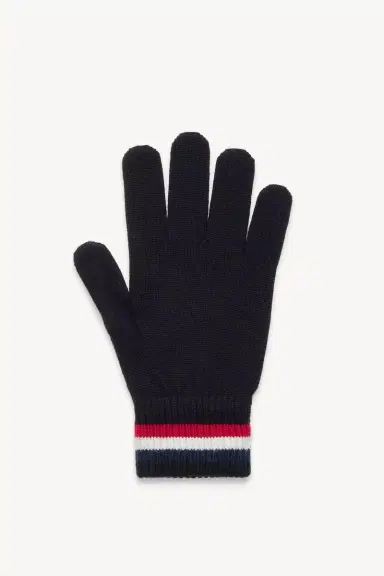 Moncler Tricolor Wool Gloves | Thumbnail 4 Moncler Tricolor Wool Gloves | Thumbnail 4
