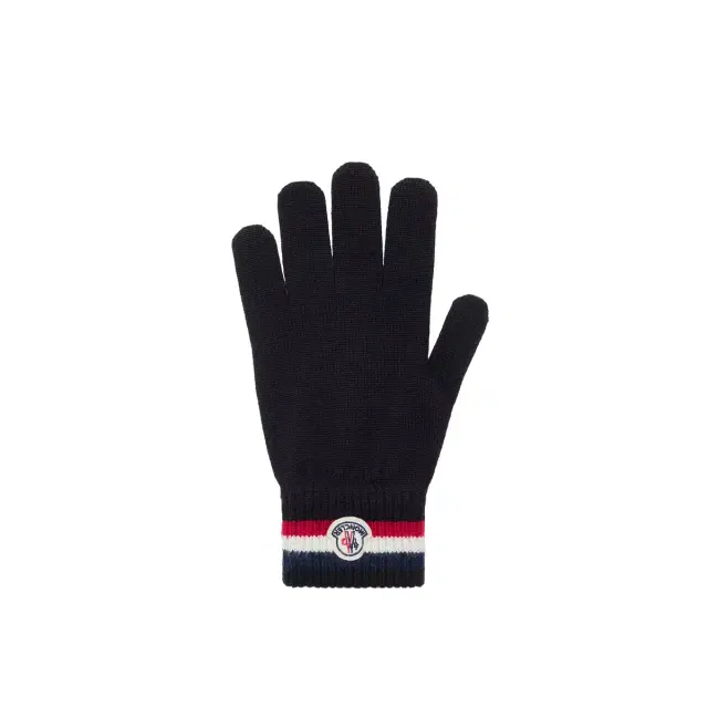Moncler Tricolor Wool Gloves
