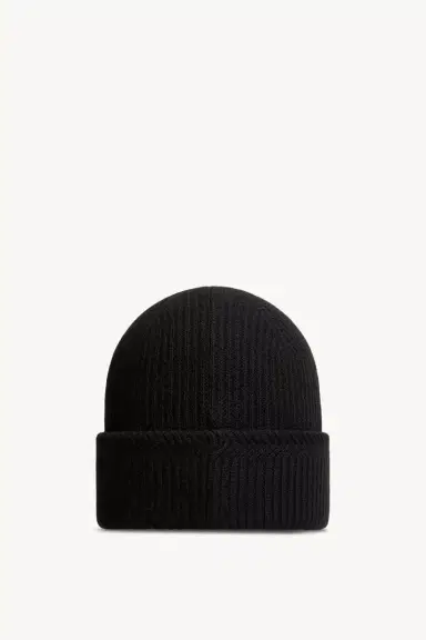 Moncler Cashmere Blend Logo Beanie | Thumbnail 5