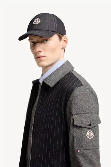 Moncler Denim Baseball Cap | Thumbnail 3