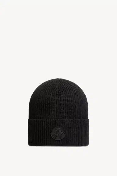 Moncler Logo Wool Beanie | Thumbnail 2