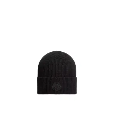Moncler Logo Wool Beanie | Thumbnail 1
