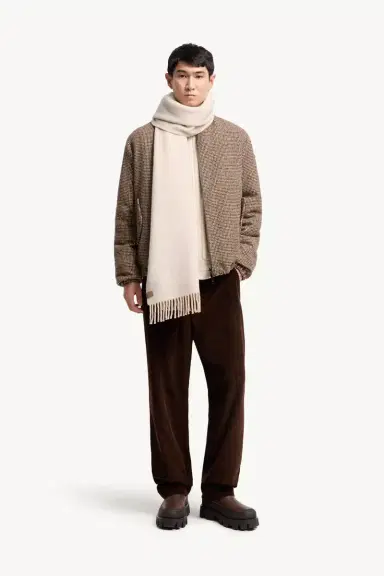 Moncler Wool & Cashmere Blend Scarf | Thumbnail 3