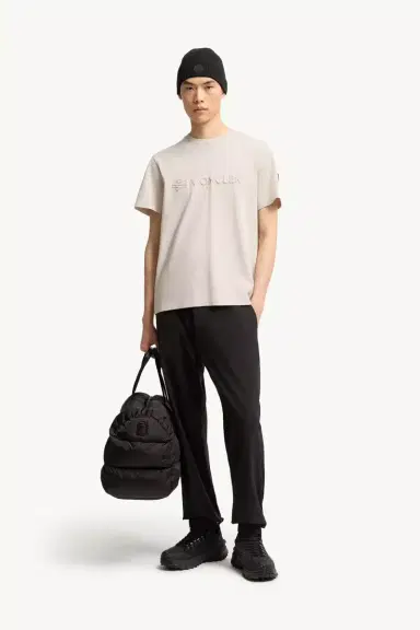 Moncler Logo Cotton T-shirt | Thumbnail 2