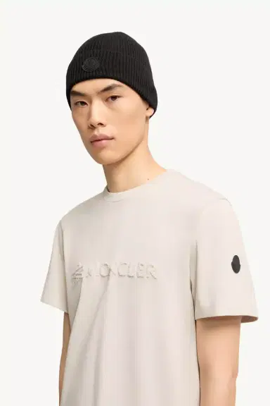 Moncler Logo Cotton T-shirt | Thumbnail 3