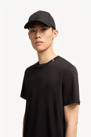 Moncler Logo Cotton T-shirt | Thumbnail 3