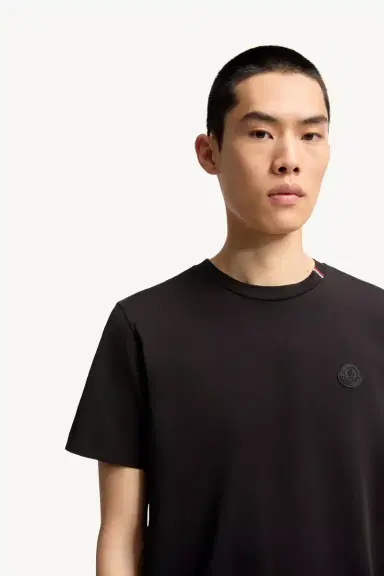 Moncler Logo Cotton T-shirt | Thumbnail 6
