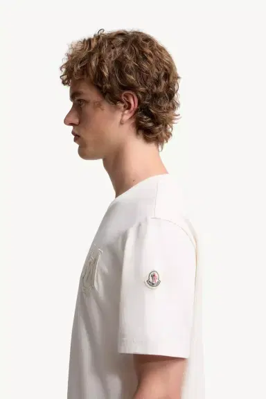 Moncler Monogram Cotton T-shirt | Thumbnail 3