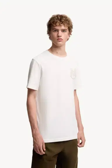 Moncler Monogram Cotton T-shirt | Thumbnail 4