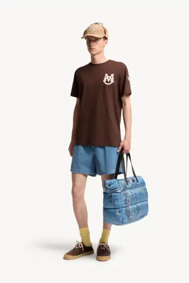 Moncler Monogram Cotton T-shirt | Thumbnail 3