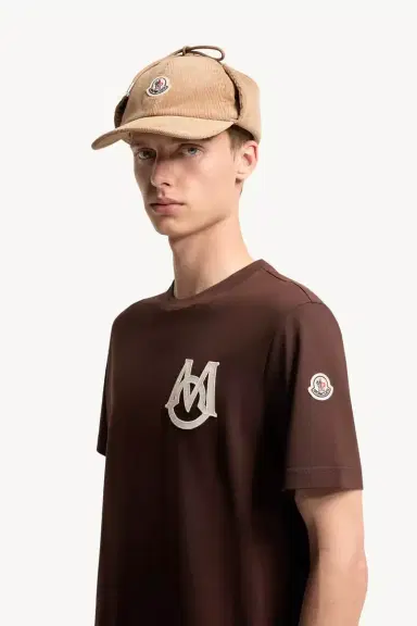 Moncler Monogram Cotton T-shirt | Thumbnail 4