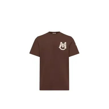 Moncler Monogram Cotton T-shirt | Thumbnail 1
