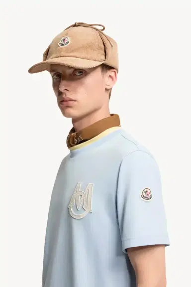 Moncler Monogram Cotton T-shirt | Thumbnail 4