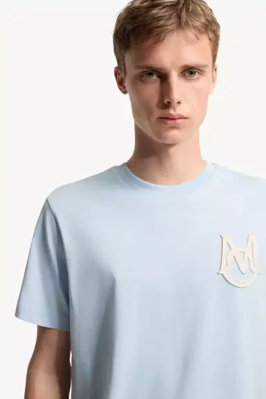 Moncler Monogram Cotton T-shirt | Thumbnail 7