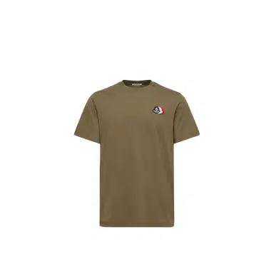 Moncler Logo Cotton T-shirt | Thumbnail 1 Moncler Logo Cotton T-shirt | Thumbnail 1