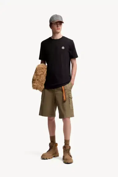 Moncler Logo Patch Cotton T-shirt (pack Of Three) | Thumbnail 3