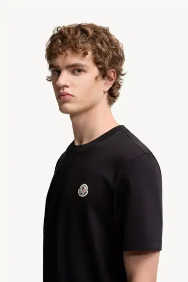 Moncler Logo Patch Cotton T-shirt (pack Of Three) | Thumbnail 4