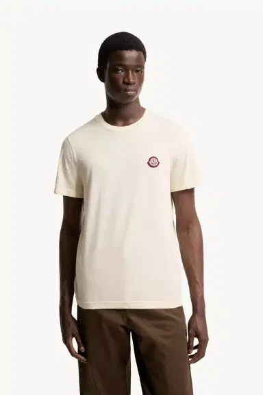 Moncler Logo Cotton Jersey T-shirt | Thumbnail 5 Moncler Logo Cotton Jersey T-shirt | Thumbnail 5