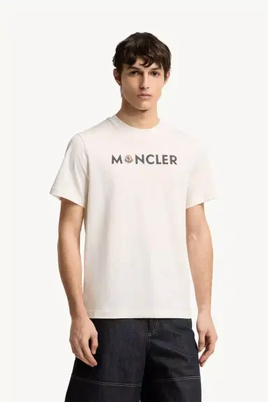 Moncler Logo Cotton T-shirt | Thumbnail 4