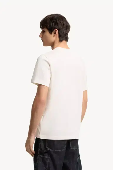 Moncler Logo Cotton T-shirt | Thumbnail 5