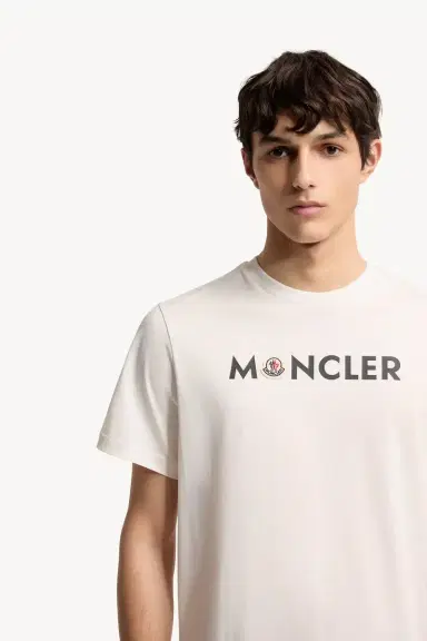 Moncler Logo Cotton T-shirt | Thumbnail 6