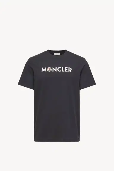 Moncler Logo Cotton T-shirt | Thumbnail 2 Moncler Logo Cotton T-shirt | Thumbnail 2