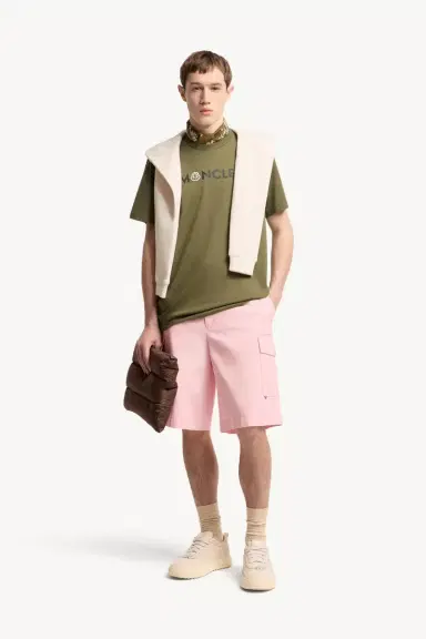 Moncler Logo Cotton T-shirt | Thumbnail 3 Moncler Logo Cotton T-shirt | Thumbnail 3