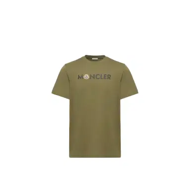 Moncler Logo Cotton T-shirt | Thumbnail 1 Moncler Logo Cotton T-shirt | Thumbnail 1