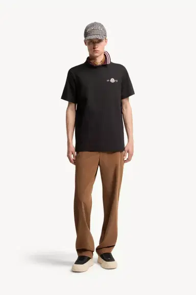 Moncler Logo Cotton T-shirt | Thumbnail 2
