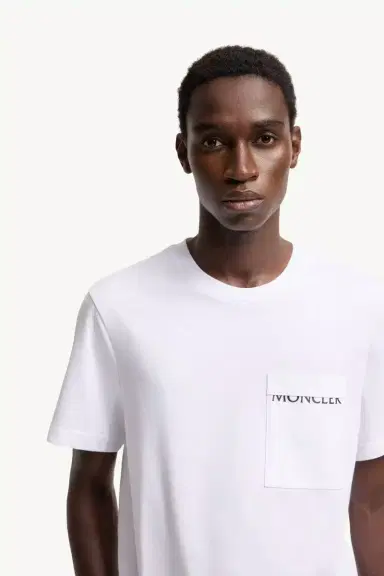 Moncler Logo Cotton Jersey T-shirt | Thumbnail 6