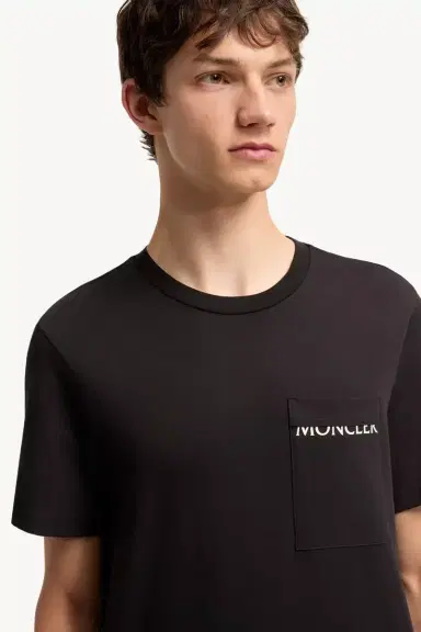 Moncler Logo Cotton Jersey T-shirt | Thumbnail 6 Moncler Logo Cotton Jersey T-shirt | Thumbnail 6