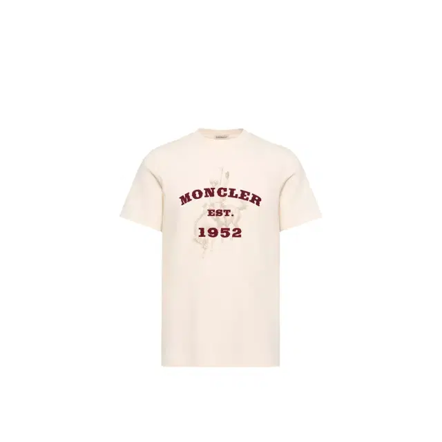 Moncler Horse Print Cotton Jersey T-shirt