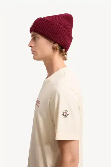 Moncler Logo Cotton Jersey T-shirt | Thumbnail 4