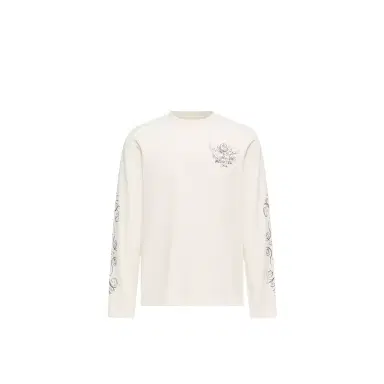 Moncler Logo Motif Cotton Long Sleeve T-shirt | Thumbnail 1 Moncler Logo Motif Cotton Long Sleeve T-shirt | Thumbnail 1