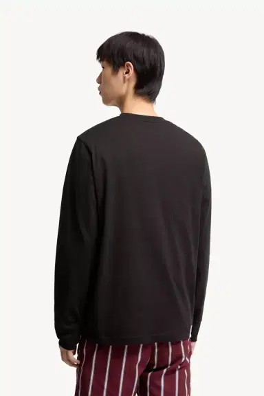 Moncler Tricolor Logo Long Sleeve Cotton T-shirt | Thumbnail 5 Moncler Tricolor Logo Long Sleeve Cotton T-shirt | Thumbnail 5