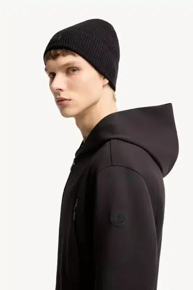 Moncler Cotton Blend Zip-up Hoodie | Thumbnail 4 Moncler Cotton Blend Zip-up Hoodie | Thumbnail 4