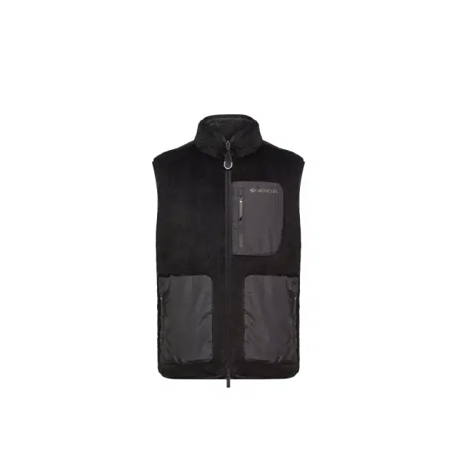 Moncler Teddy Fleece Reversible Down Vest