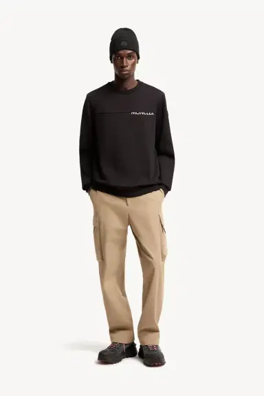 Moncler Logo Cotton Sweatshirt | Thumbnail 3