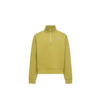 Moncler Logo Cotton Zip-up Sweatshirt | Thumbnail 1