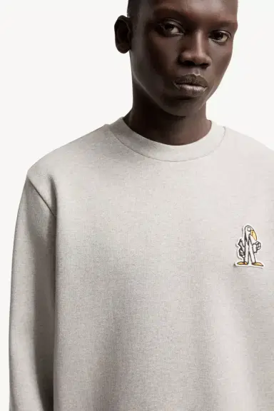 Moncler Monduck Cotton Sweatshirt | Thumbnail 7 Moncler Monduck Cotton Sweatshirt | Thumbnail 7