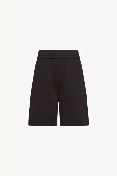 Moncler Interlock Cotton Blend Shorts | Thumbnail 2 Moncler Interlock Cotton Blend Shorts | Thumbnail 2