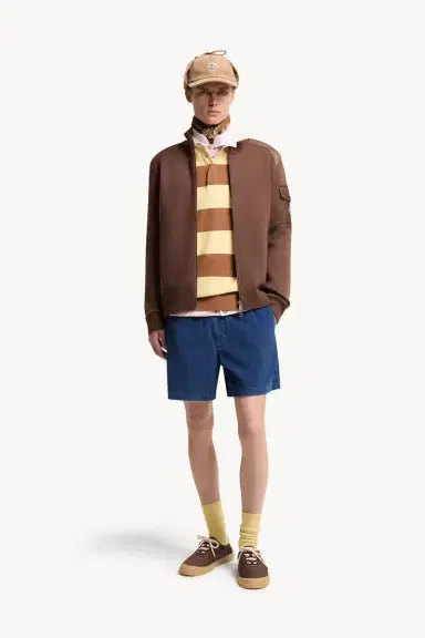 Moncler Padded Wool Zip-up Cardigan | Thumbnail 3 Moncler Padded Wool Zip-up Cardigan | Thumbnail 3
