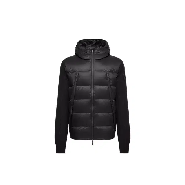 Moncler Wool Padded Zip-up Cardigan