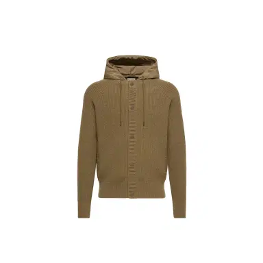 Moncler Wool & Cashmere Blend Hoodie | Thumbnail 1