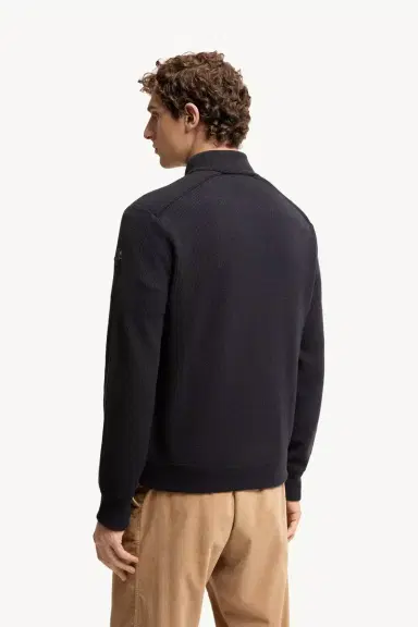 Moncler Wool & Cashmere Blend Padded Zip-up Cardigan | Thumbnail 6